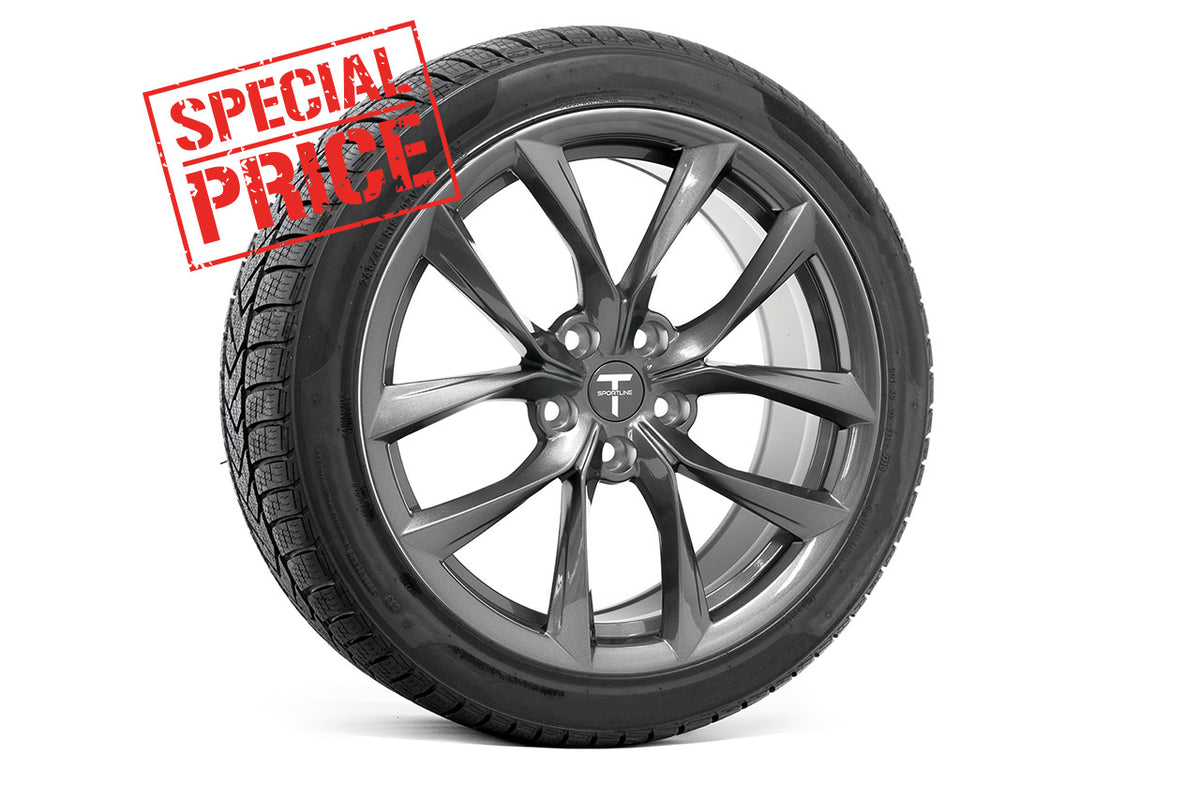 Tesla Model S TSS 19&quot; Wheel and Tire Package (Set of 4) Open Box Special!