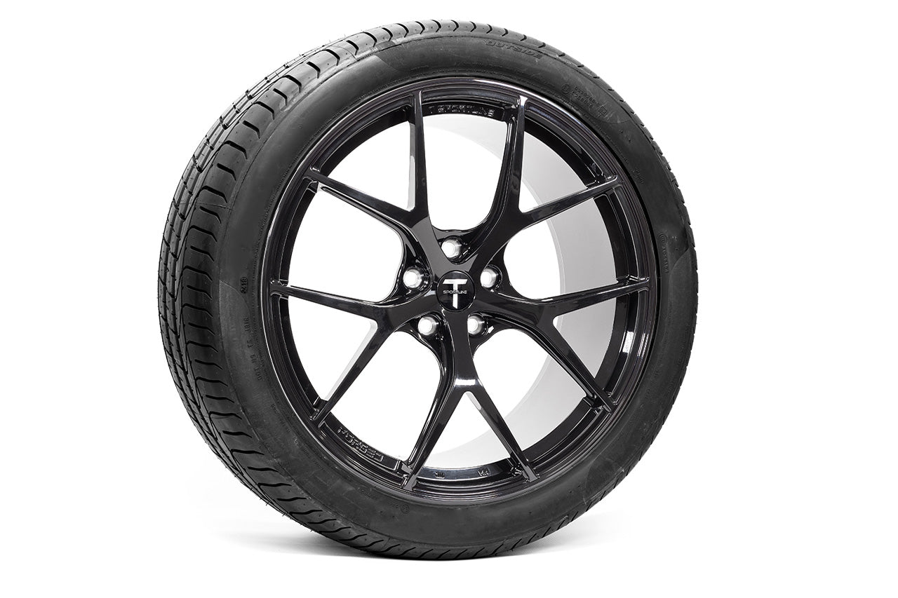 TXL115 20" Tesla Model S Long Range & Plaid Fully Forged Lightweight Tesla Wheel and Tire Package (Set of 4)