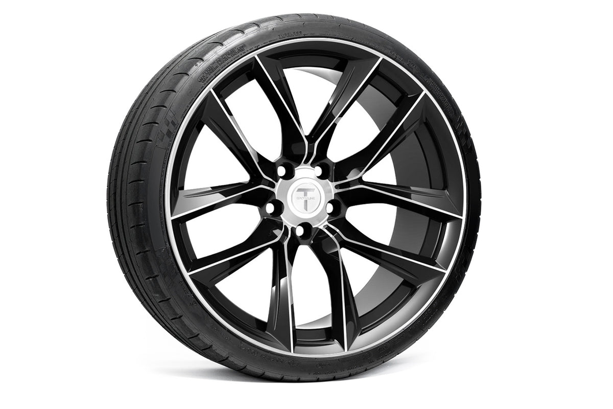 TSSF 21&quot; Tesla Model Y Wheel and Tire Package (Set of 4)