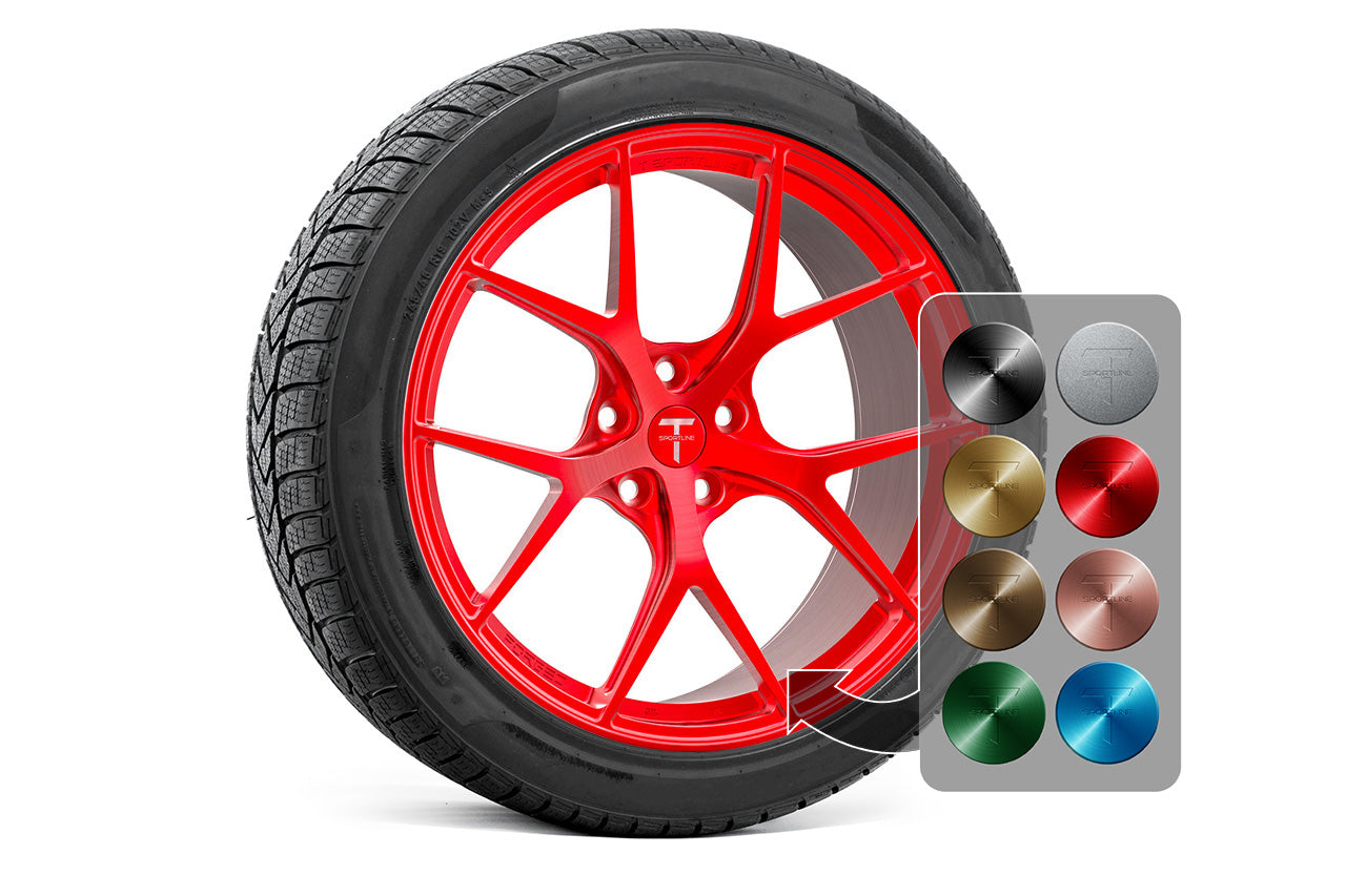 TXL115 19" Tesla Model Y Fully Forged Lightweight Tesla Wheel and Tire Package (Set of 4)