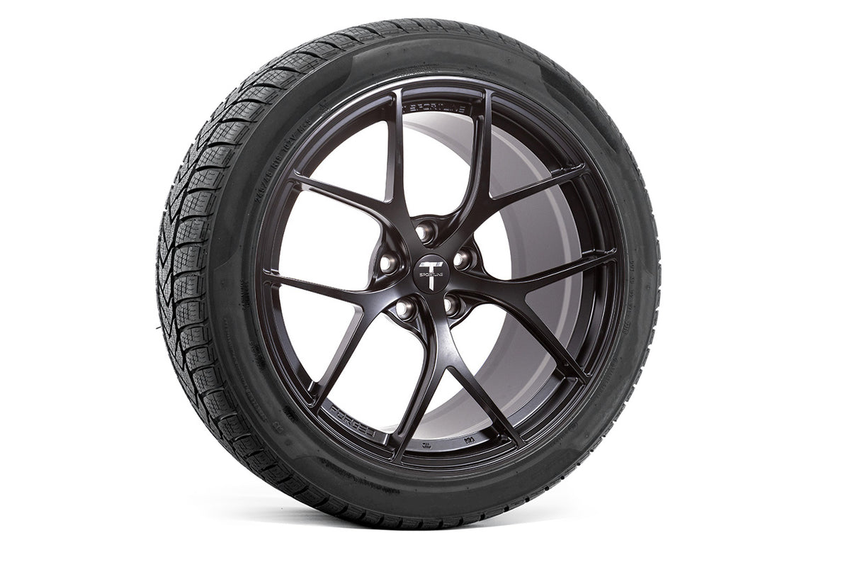 TXL115 19&quot; Tesla Model Y Fully Forged Lightweight Tesla Wheel and Tire Package (Set of 4)