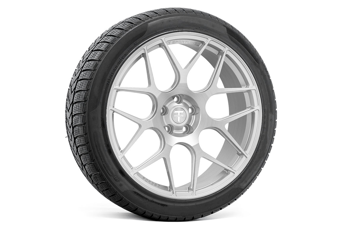 TXL117 19&quot; Tesla Model Y Fully Forged Lightweight Tesla Wheel and Tire Package (Set of 4)