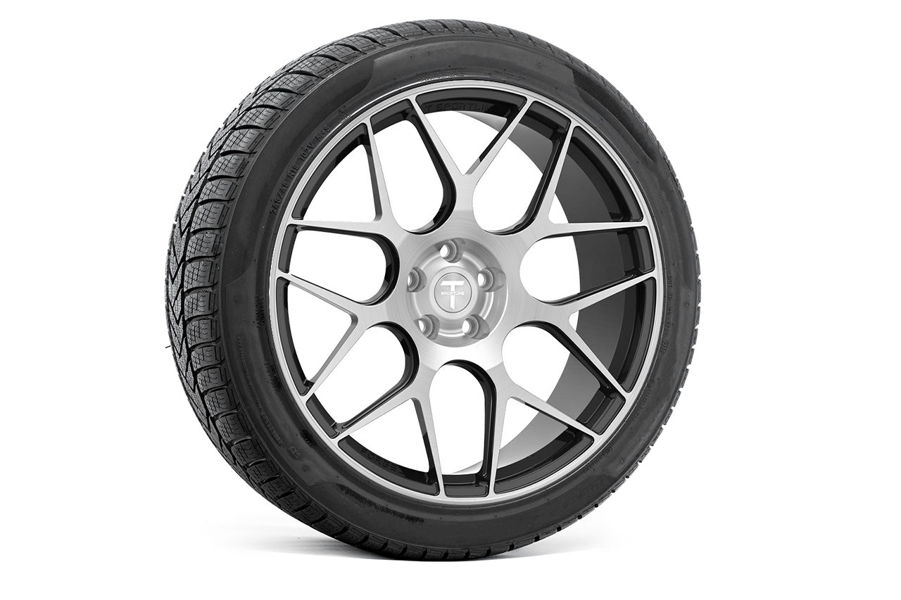 TXL117 19" Tesla Model Y Fully Forged Lightweight Tesla Wheel and Tire Package (Set of 4)