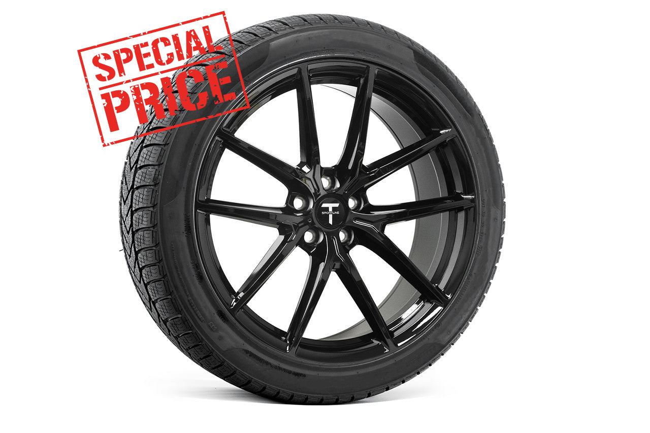 Tesla Model S Long Range & Plaid TSF 19" Wheel and Tire Package (Set of 4) Overstock Blowout Special!