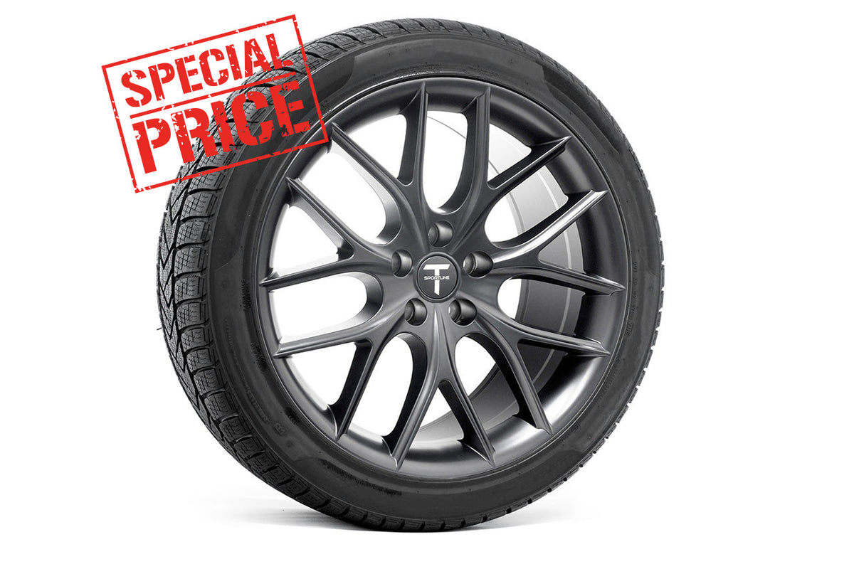 Tesla Model Y TSR 19&quot; Wheel and Tire Package (Set of 4) Open Box Special!