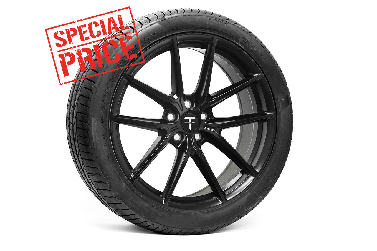 Tesla Model S Long Range & Plaid TSF 20" Wheel and Tire Package (Set of 4) Open Box Special!
