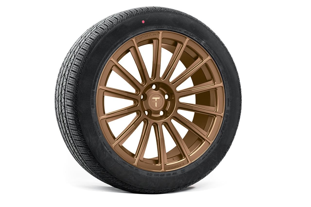 MX114 20" Tesla Model X Long Range & Plaid Wheel And Tire Package (Set of 4)