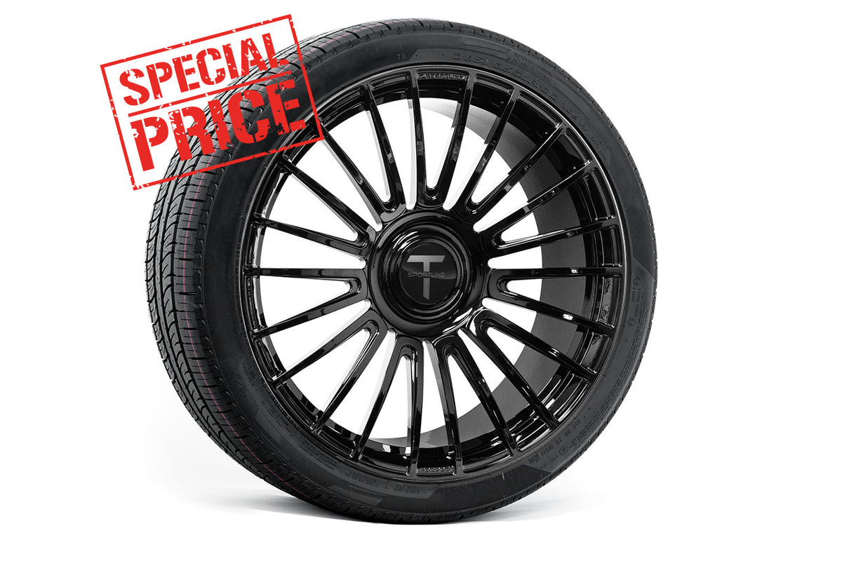 Tesla Model X Long Range &amp; Plaid MX2022 22&quot; Limited Edition Wheel and Tire Package (Set of 4) Open Box Special!