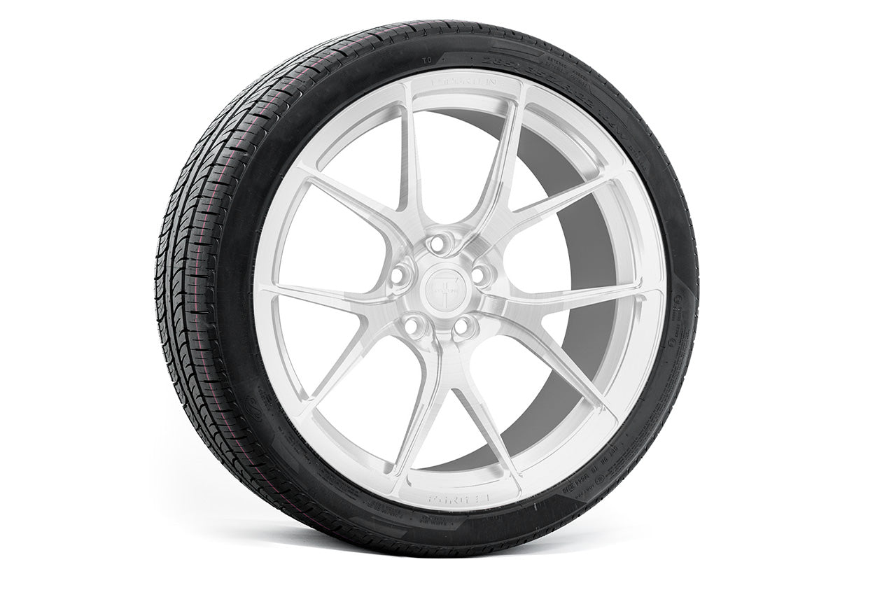 MX115 21" Tesla Model X Long Range & Plaid Wheel and Tire Package (Set of 4)
