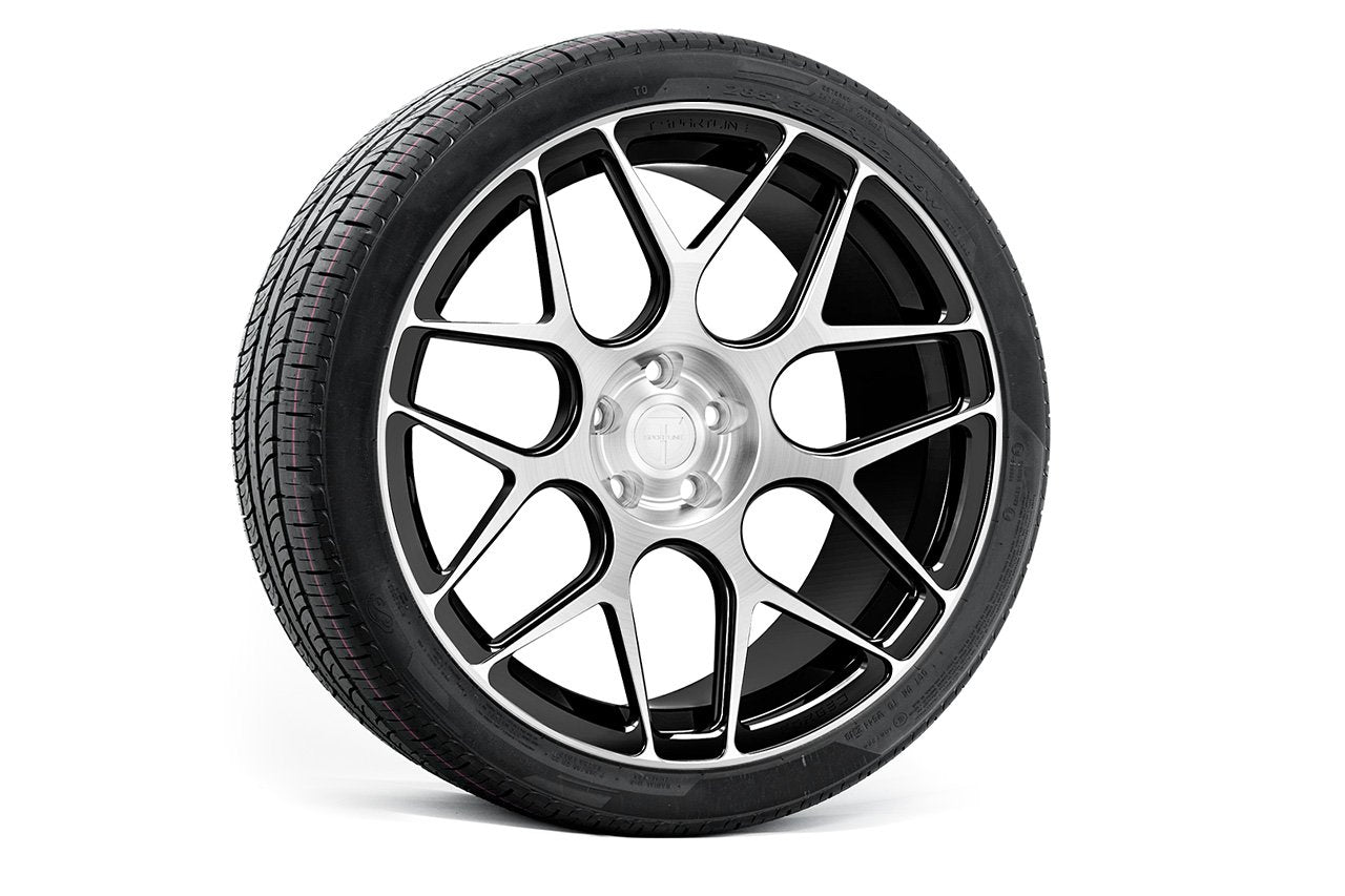 MX117 21" Tesla Model X Long Range & Plaid Wheel and Tire Package (Set of 4)