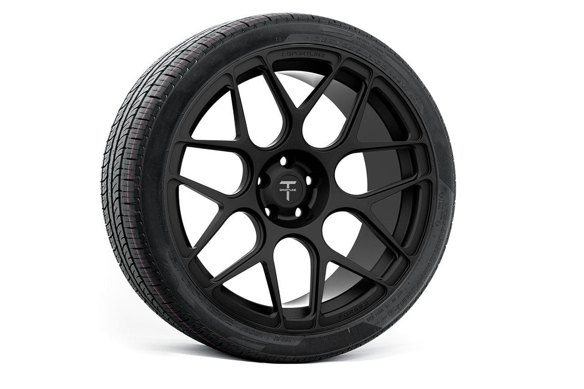 MX117 21&quot; Tesla Model X Long Range &amp; Plaid Wheel and Tire Package (Set of 4)