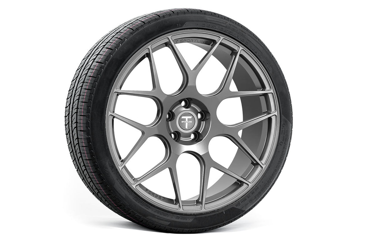 TXL117 21&quot; Tesla Model X Long Range &amp; Plaid Wheel and Tire Package (Set of 4)