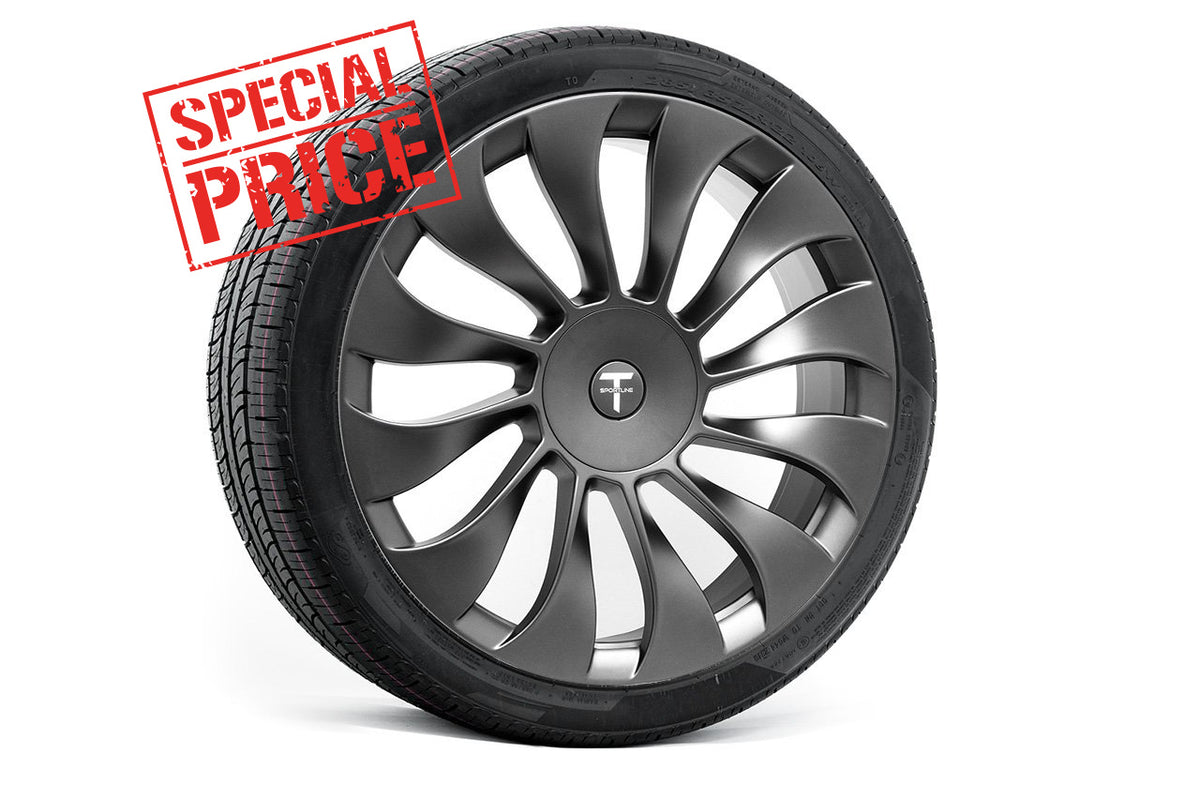 Tesla Model X TSV 22&quot; Wheel and Tire Package (Set of 4) Open Box Special!