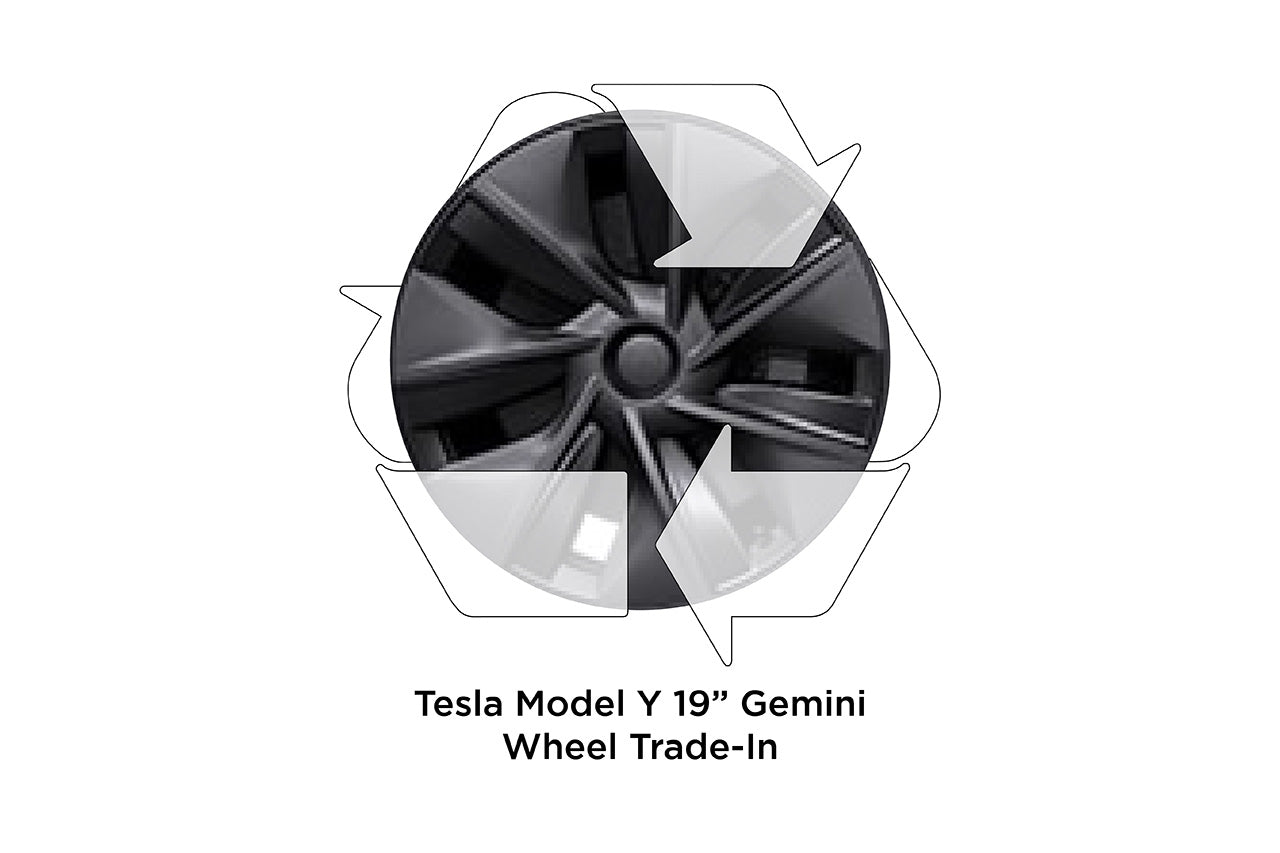REBATE! Trade-In Your Factory Tesla Model Y Wheels (click for details)