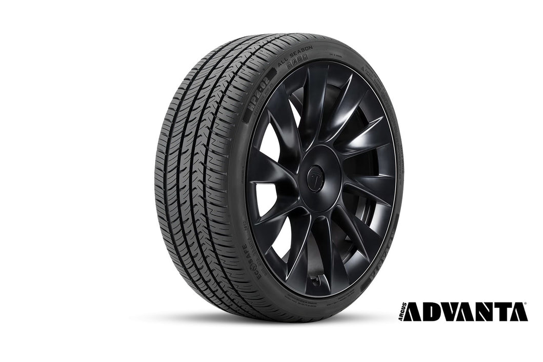Tesla Model Y - Mounted, Balanced & Installed Set of 4 New Tires