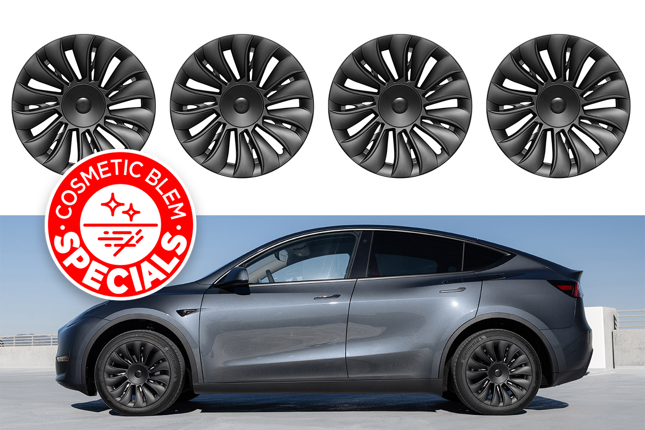 OPEN BOX SPECIAL! TSY14 Tesla Model Y Uberturbine Styled Aero Wheel Cover for 19" Factory Tesla Wheel