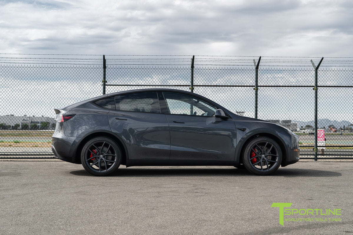 Tesla Model Y TS5 20&quot; Wheel in Satin Gray (Set of 4) Open Box Special!