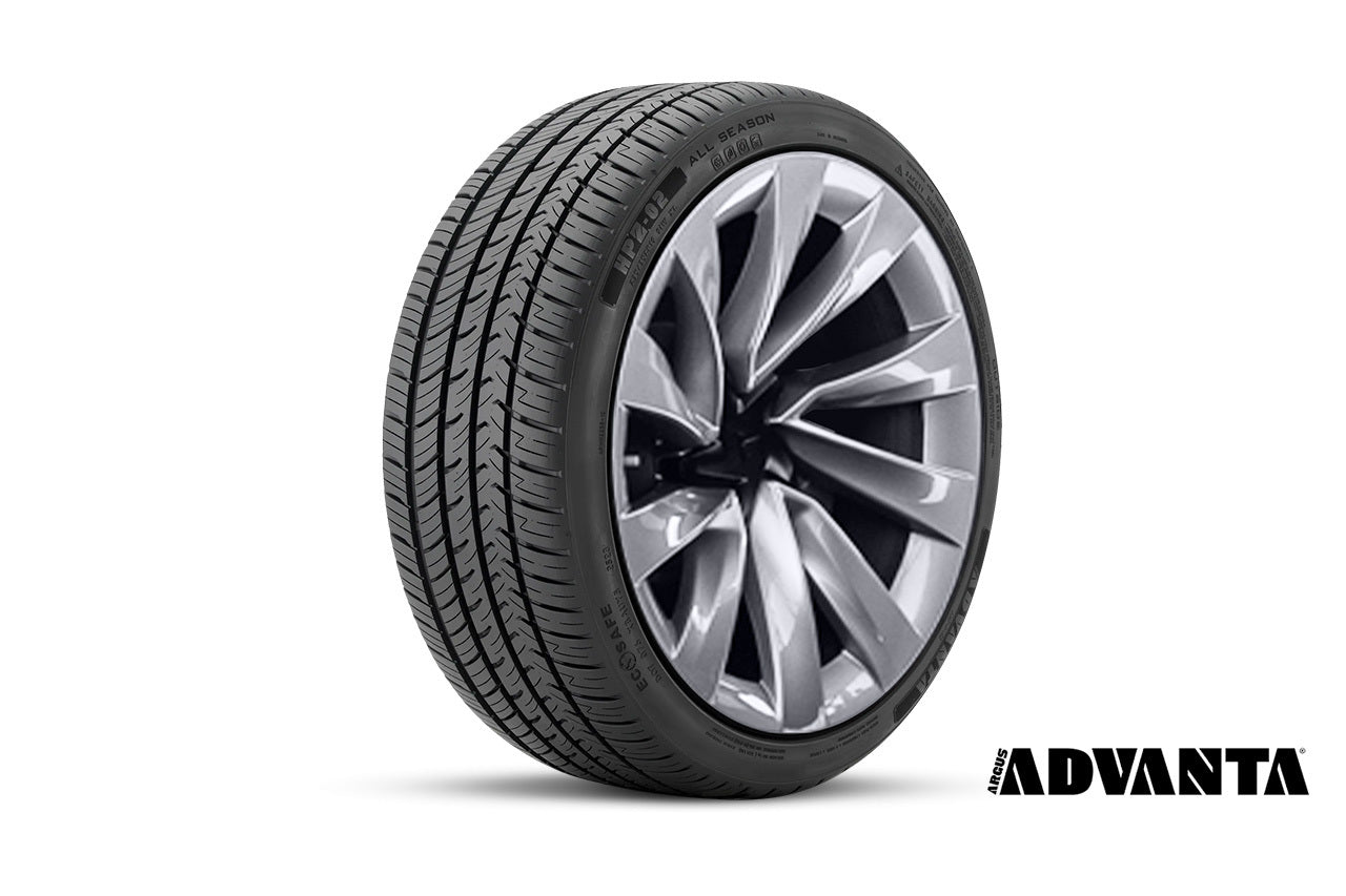 Tesla Model Y - Mounted, Balanced & Installed Set of 4 New Tires (Advanta HPZ-02 All Season Performance)