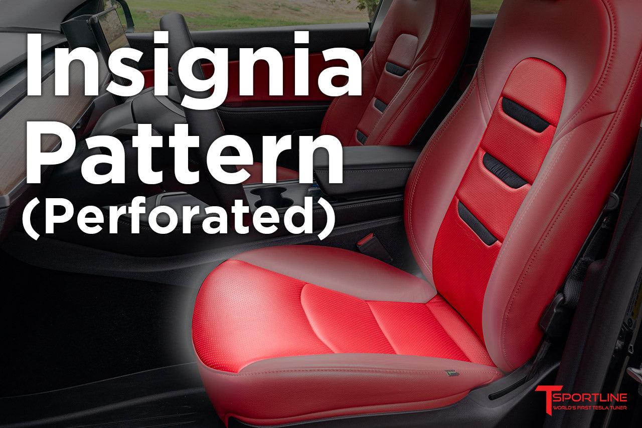 Tesla Model Y Custom Upholstery and Seat Skin Upgrade Kit