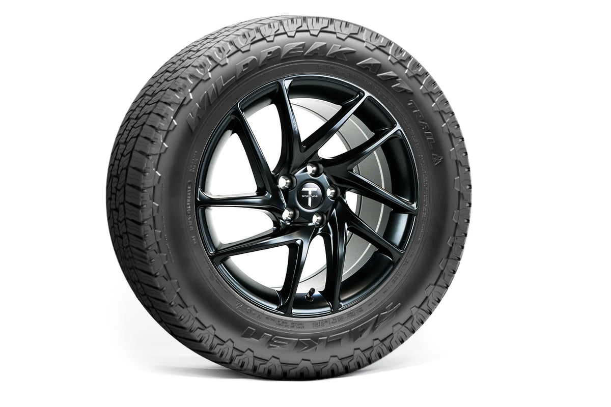 TSH Directional 18&quot; Tesla Model Y Overland Adventure Wheel And Tire Package (Set Of 4)