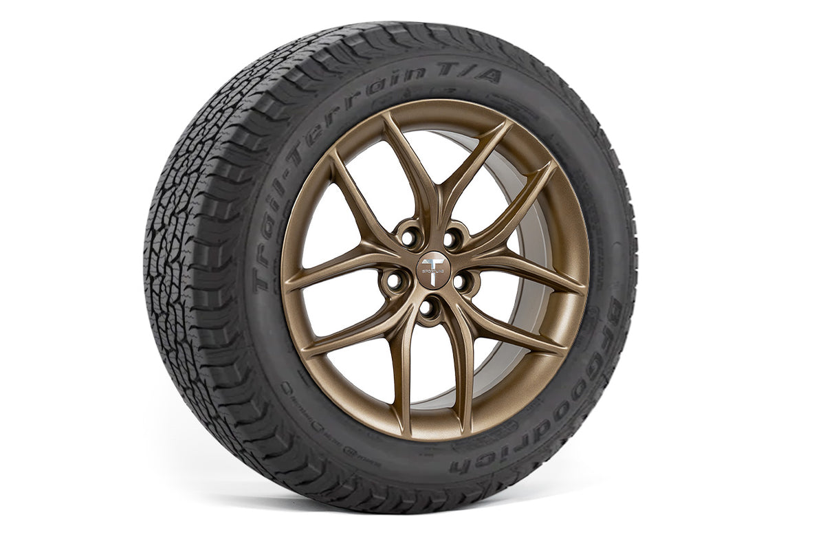 TS5 18&quot; Tesla Model Y Overland Adventure Wheel And Tire Package (Set Of 4)