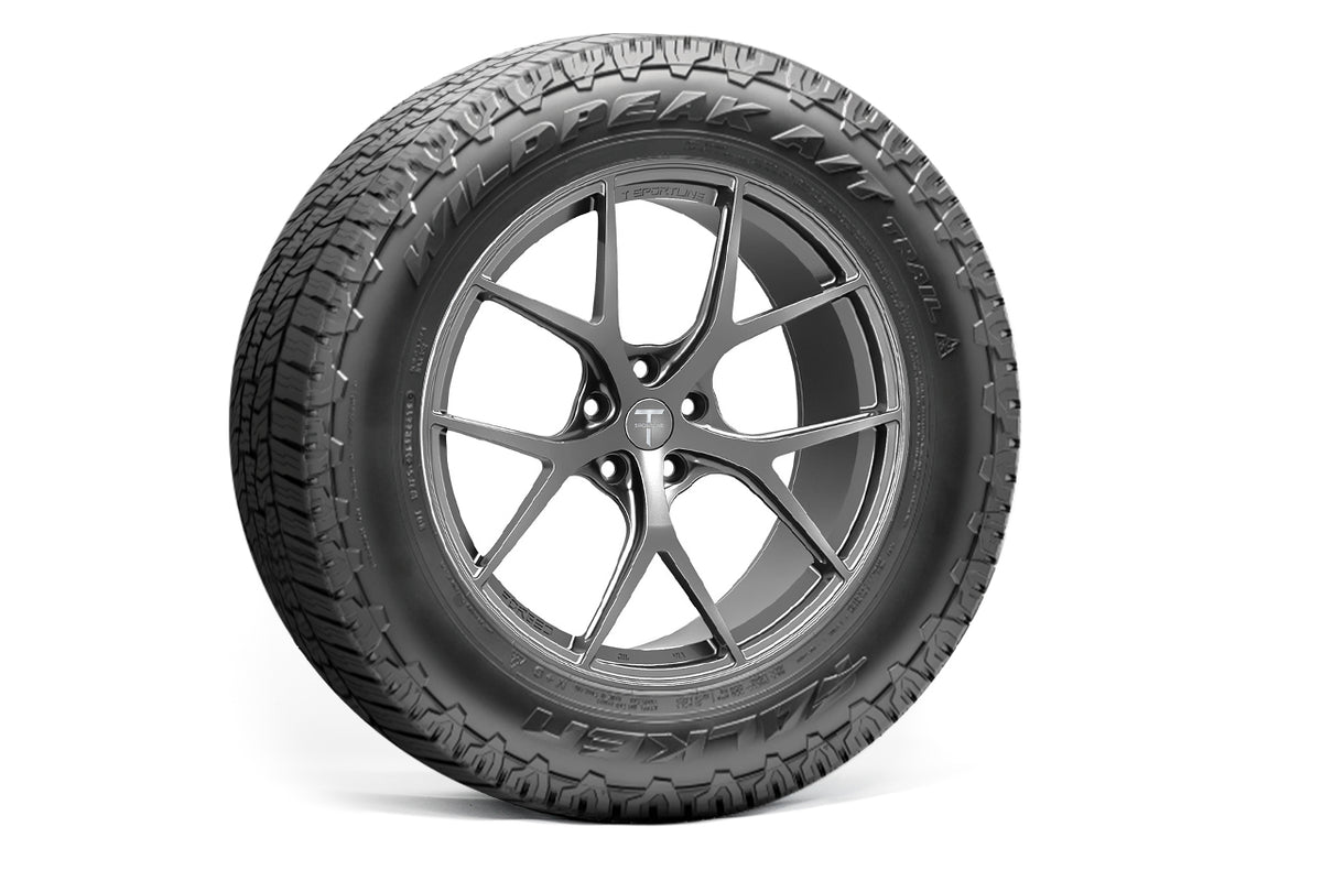 TXL115 18&quot; Tesla Model Y Fully Forged Lightweight Tesla Overland Wheel and Tire Package (Set of 4)