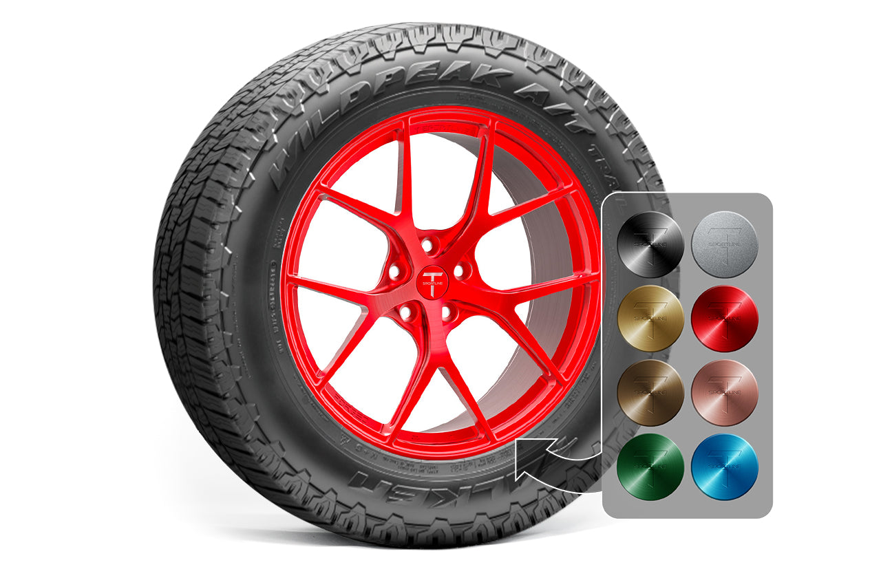 TXL115 18" Tesla Model Y Fully Forged Lightweight Tesla Overland Wheel and Tire Package (Set of 4)