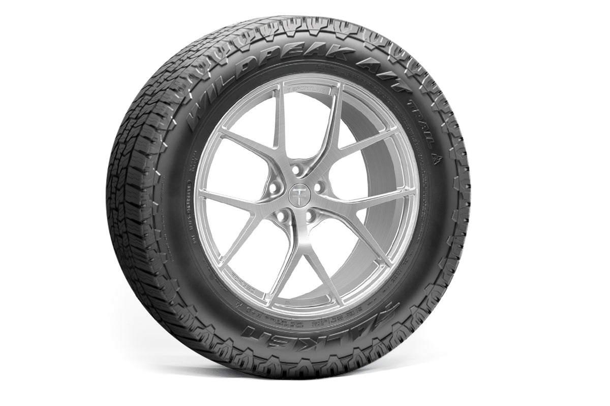 TXL115 18&quot; Tesla Model Y Fully Forged Lightweight Tesla Overland Wheel and Tire Package (Set of 4)