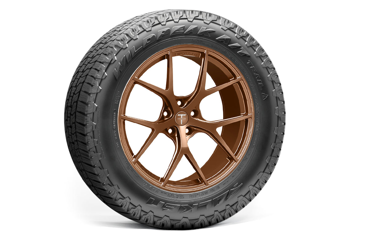 TXL115 18&quot; Tesla Model Y Fully Forged Lightweight Tesla Overland Wheel and Tire Package (Set of 4)