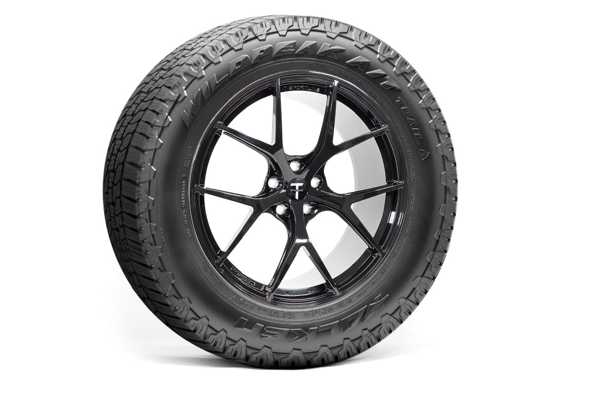 TXL115 18&quot; Tesla Model Y Fully Forged Lightweight Tesla Overland Wheel and Tire Package (Set of 4)