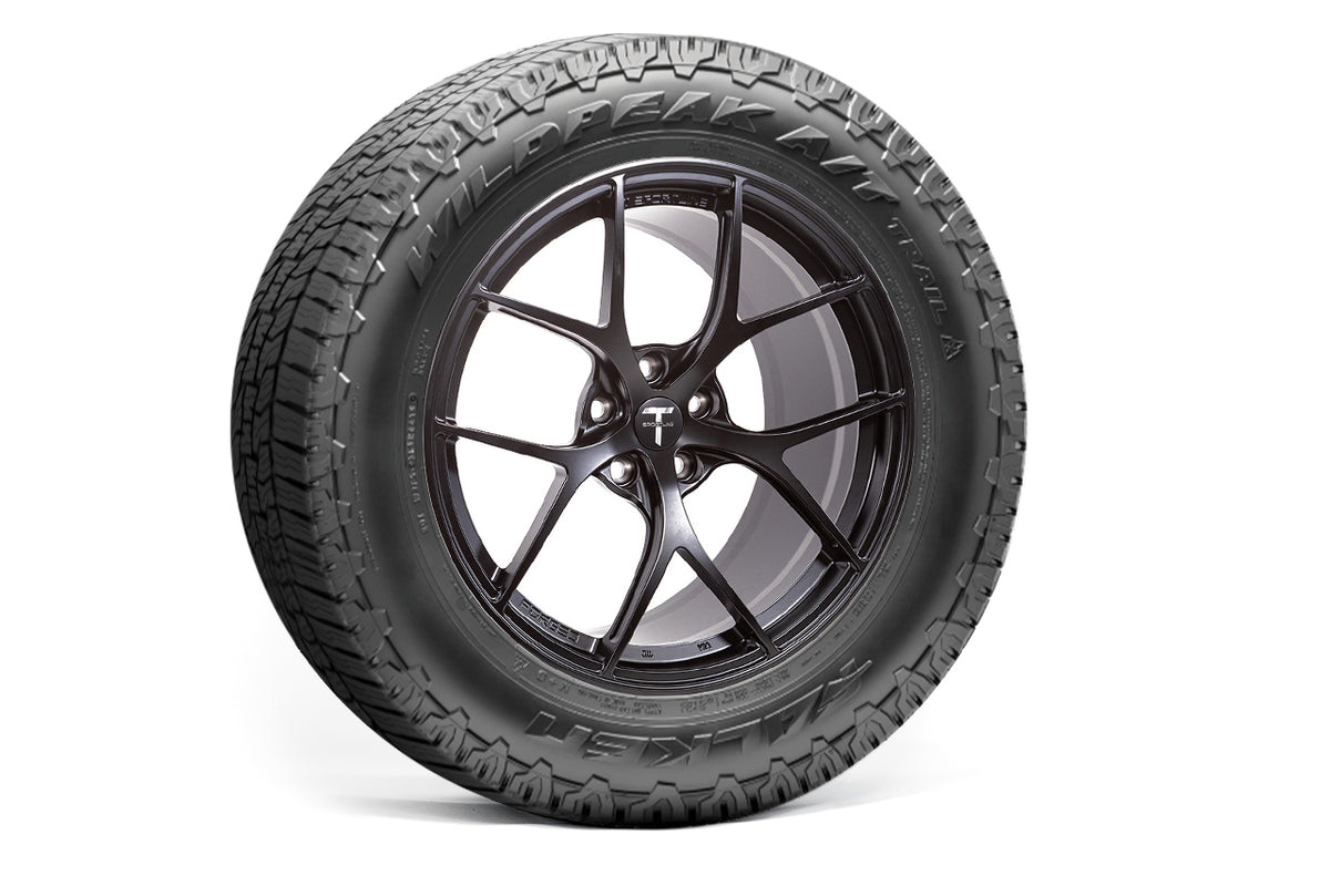 TXL115 19&quot; Tesla Model Y Fully Forged Lightweight Tesla Overland Wheel and Tire Package (Set of 4)