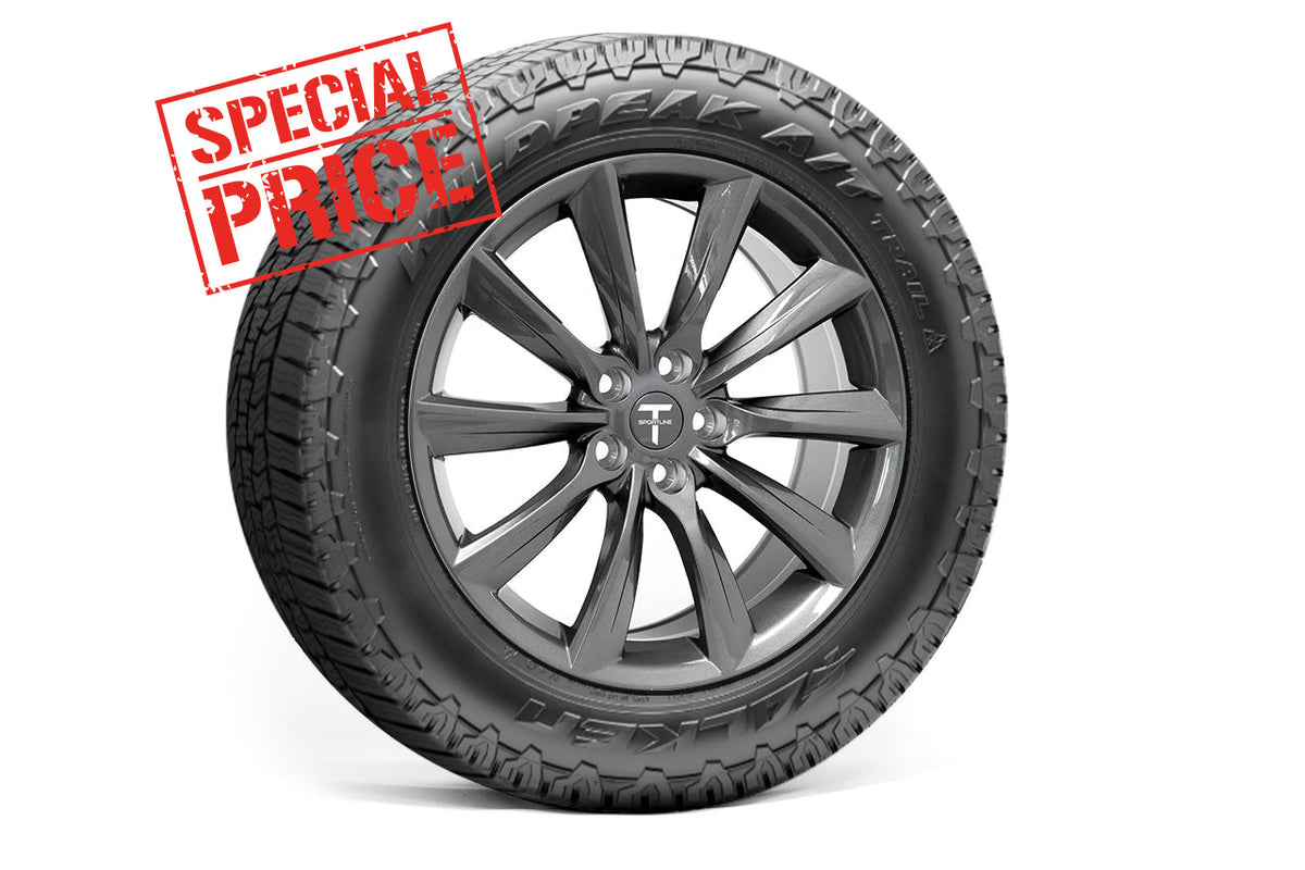 Tesla Model Y TST 19&quot; Overland Adventure Wheel and Tire Package (Set of 4) Open Box Special!