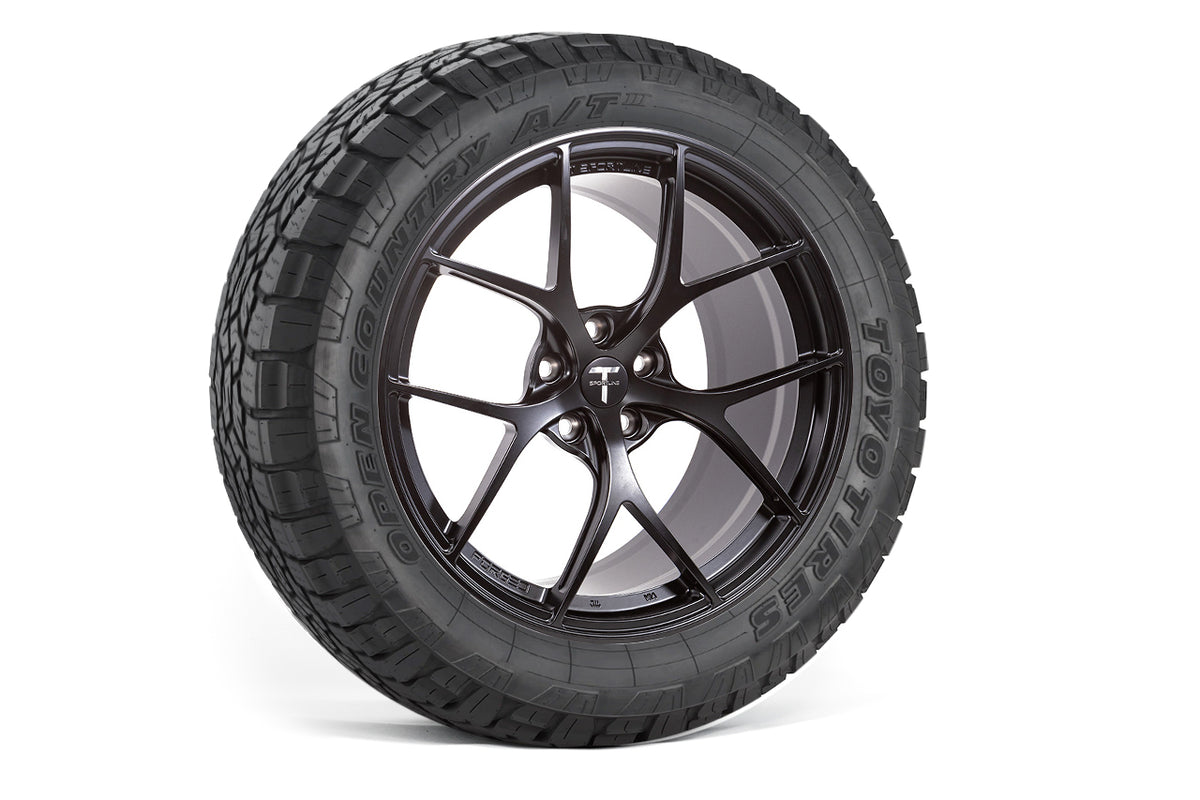 TXL115 18&quot; Tesla Model Y Fully Forged Lightweight Tesla Overland Wheel and Tire Package (Set of 4)