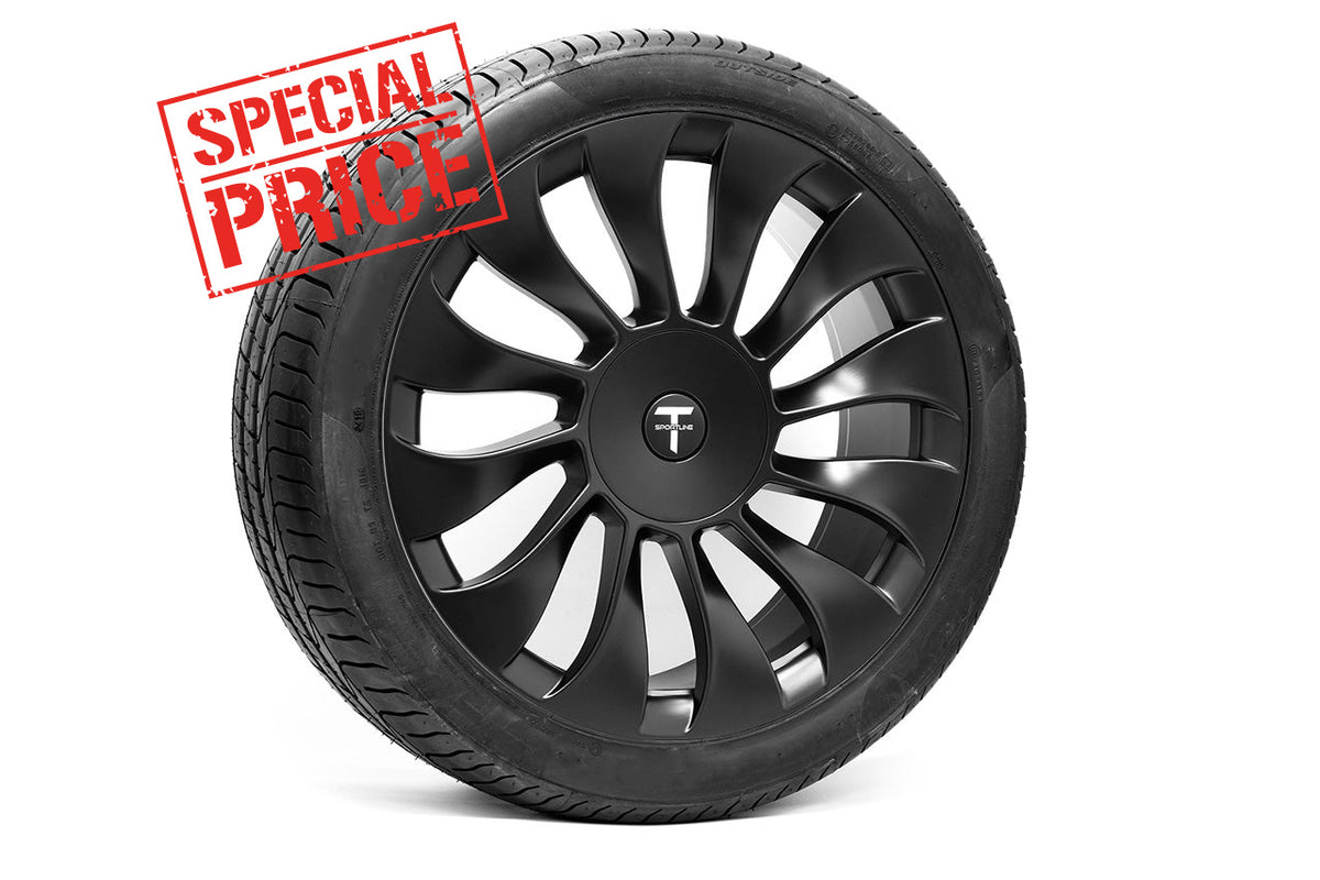 Tesla Model S TSV 20&quot; Wheel and Tire Package (Set of 4) Open Box Special!