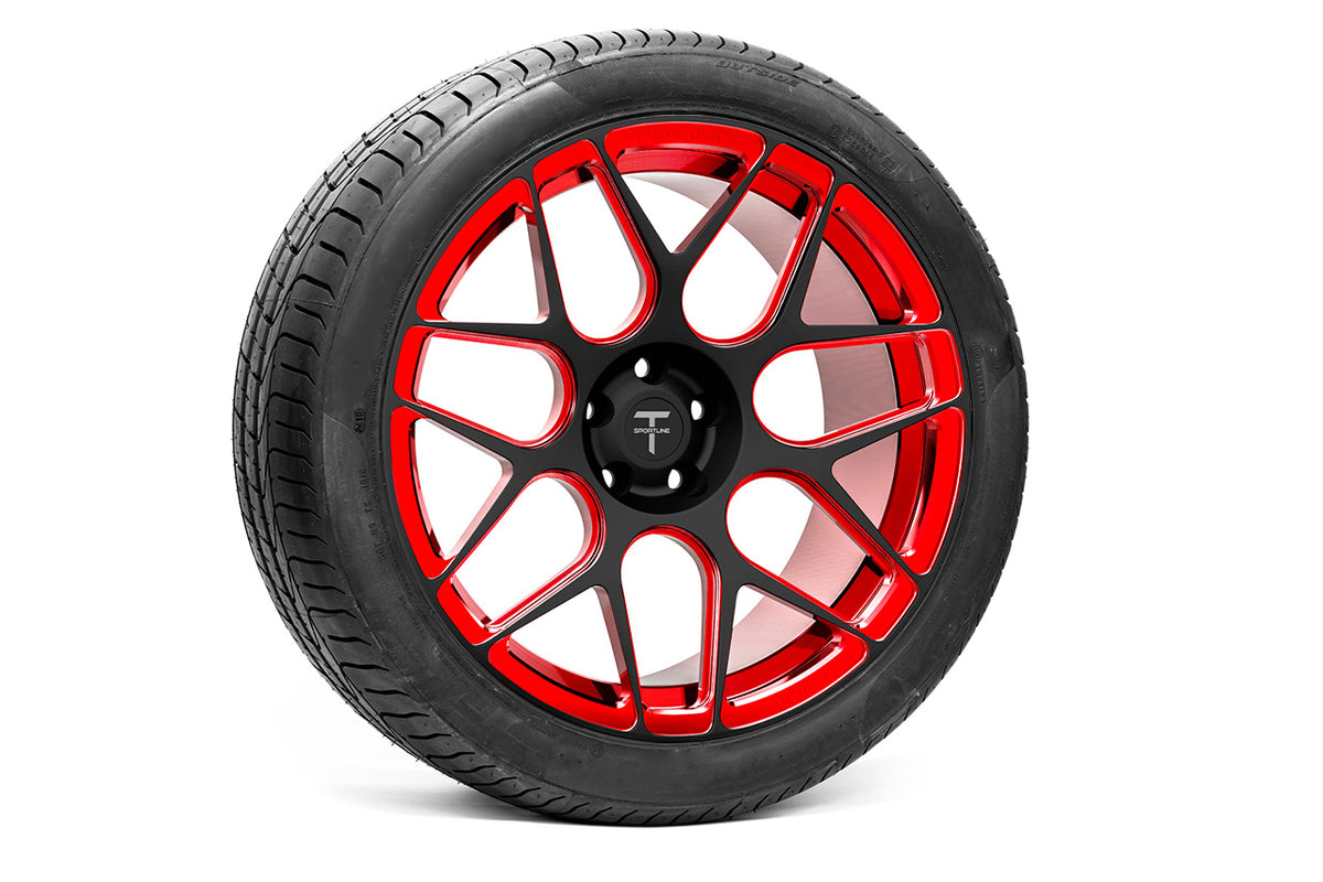 TS117 20&quot; Tesla Model S Long Range &amp; Plaid Wheel and Tire Package (Set of 4)