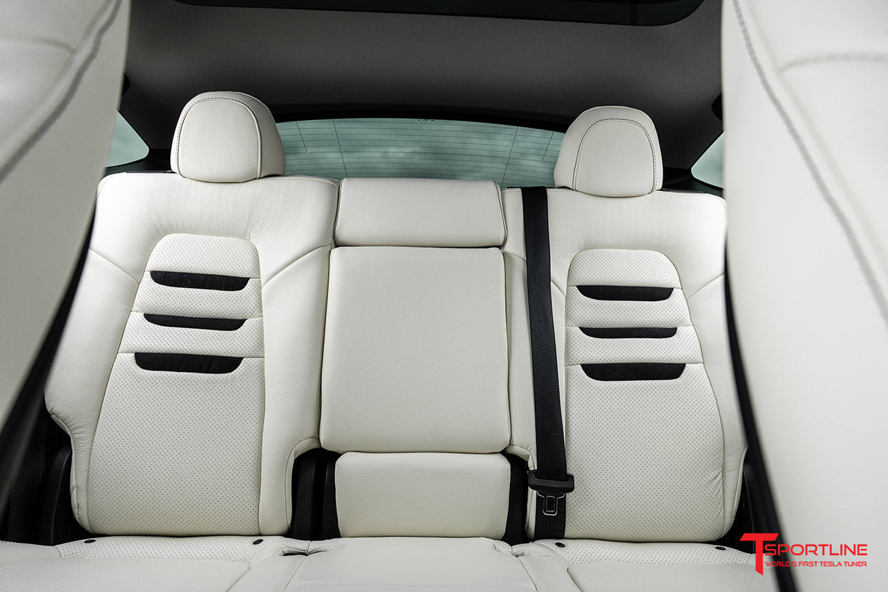 Tesla Model Y 5 Seat Interior Upgrade Kit - Insignia Design - Perforated