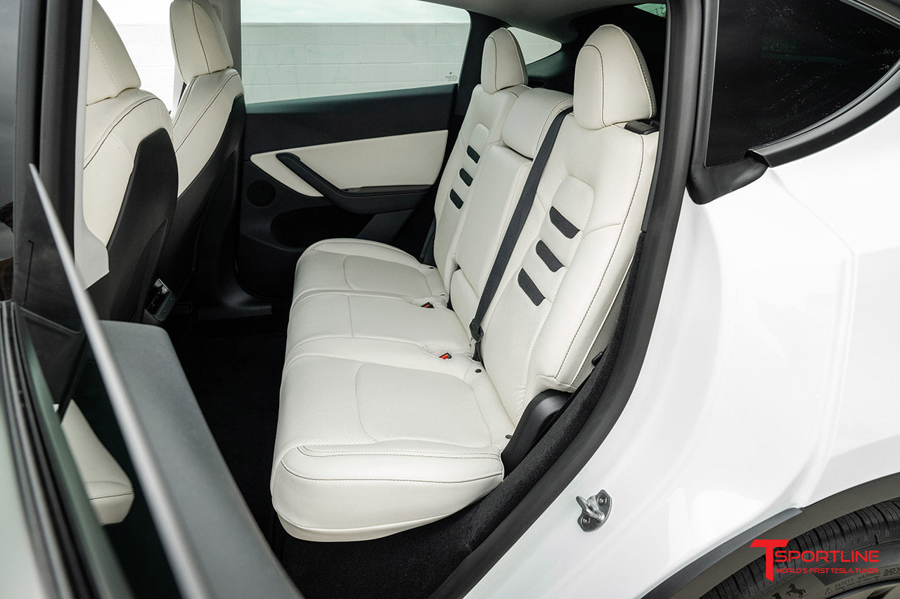 Tesla Model Y 5 Seat Interior Upgrade Kit - Insignia Design - Perforated