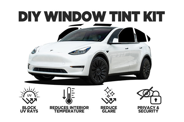 Tesla Model Y Pre-Cut DIY Window Tint Kit - T Sportline - Tesla Model S ...