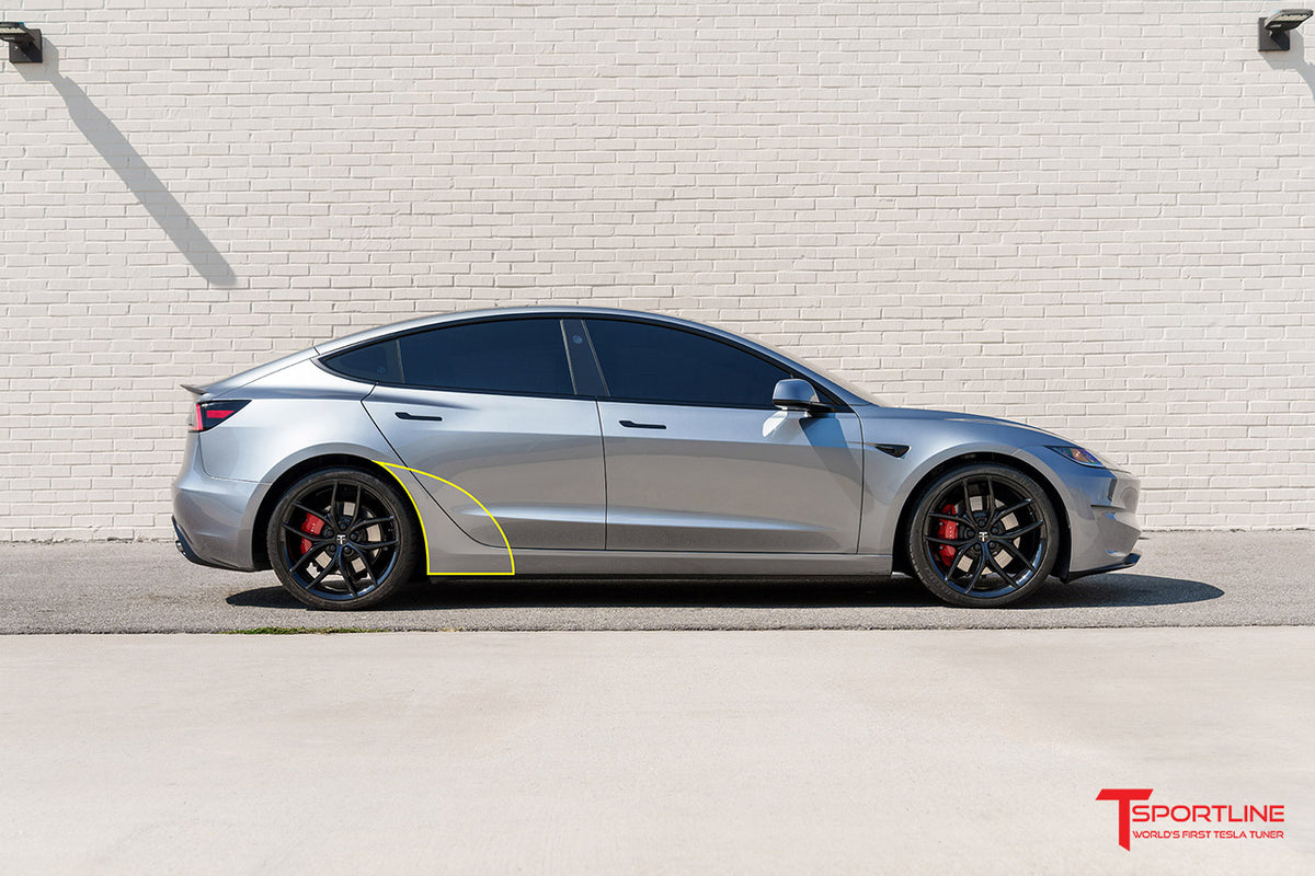 Tesla Model 3 / Y DIY Paint Protection Film (PPF) Kit for Rear Door / Quarter Rocker Panels