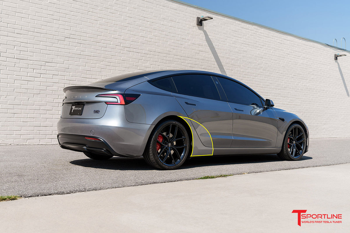 Tesla Model 3 / Y DIY Paint Protection Film (PPF) Kit for Rear Door / Quarter Rocker Panels