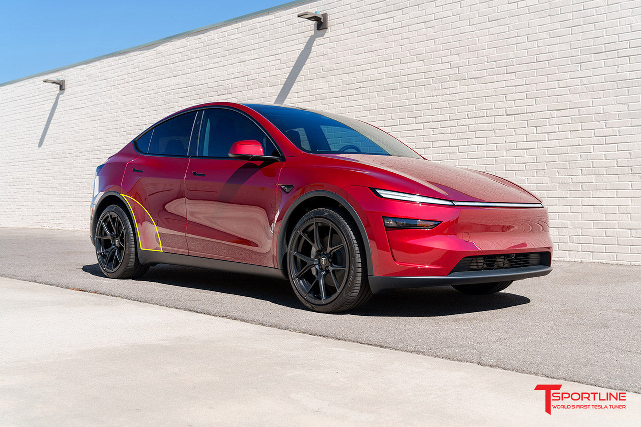 Tesla Model 3 / Y DIY Paint Protection Film (PPF) Kit for Rear Door / Quarter Rocker Panels