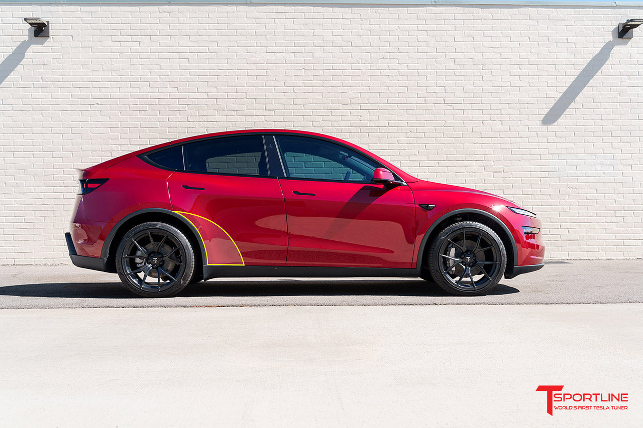 Tesla Model 3 / Y DIY Paint Protection Film (PPF) Kit for Rear Door / Quarter Rocker Panels