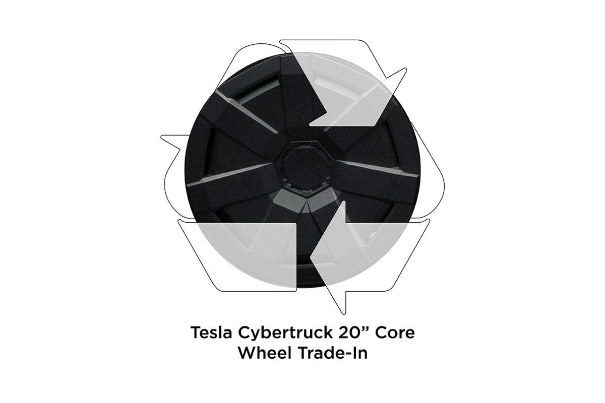 $400 REBATE! Trade-In Your Factory Tesla Cybertruck 20&quot; Wheels (click for details)