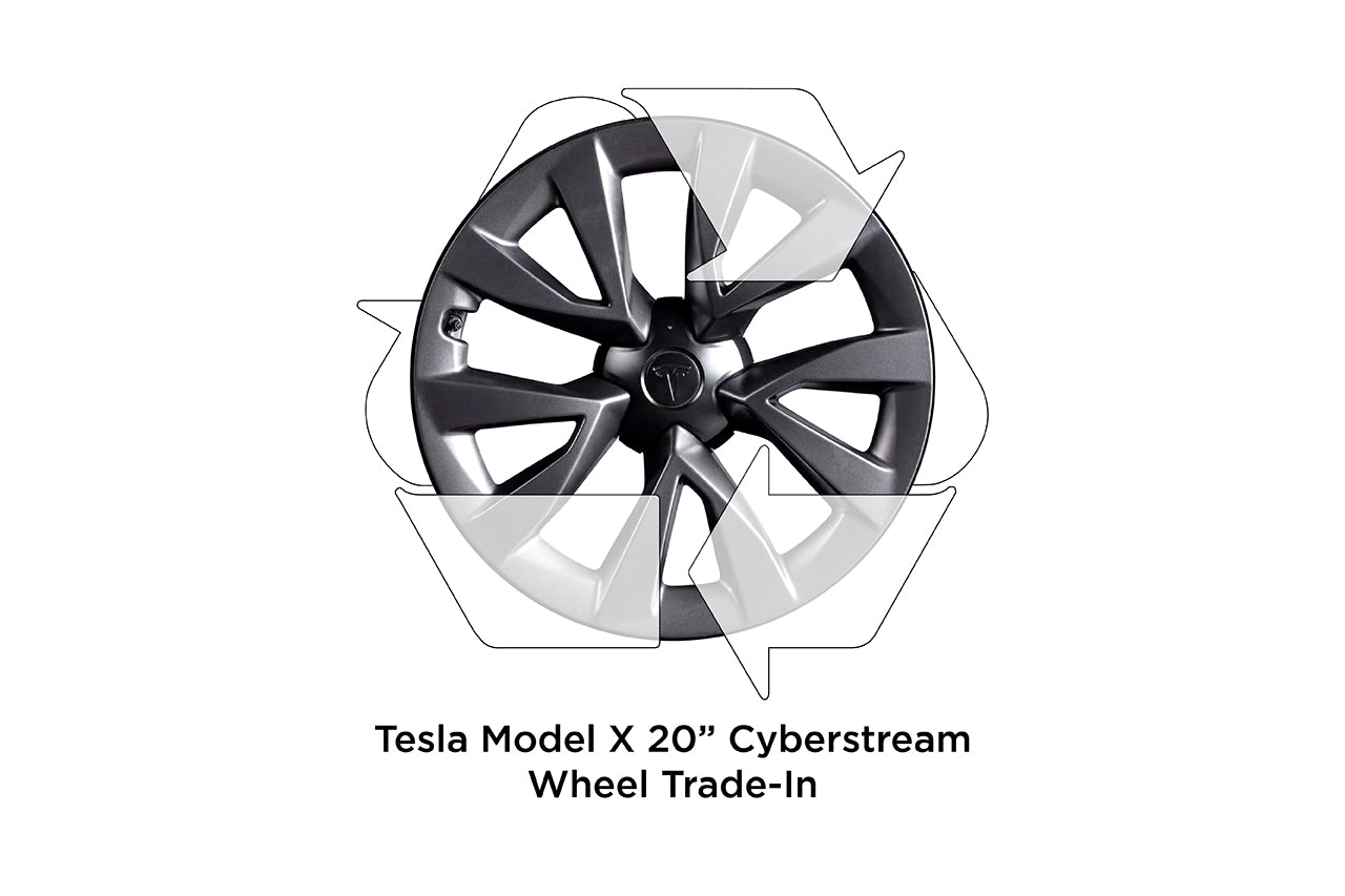 REBATE! Trade-In Your Factory Tesla Model X Wheels (click for details)