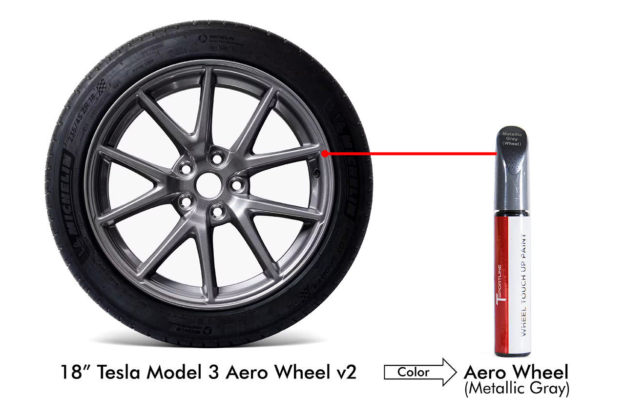 CLEARANCE SPECIAL - T Sportline Tesla Wheel Touch Up Paint