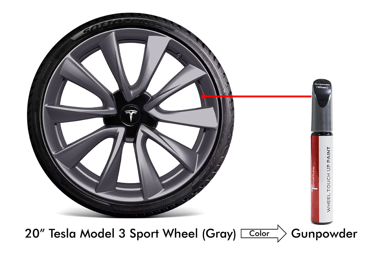 CLEARANCE SPECIAL - T Sportline Tesla Wheel Touch Up Paint