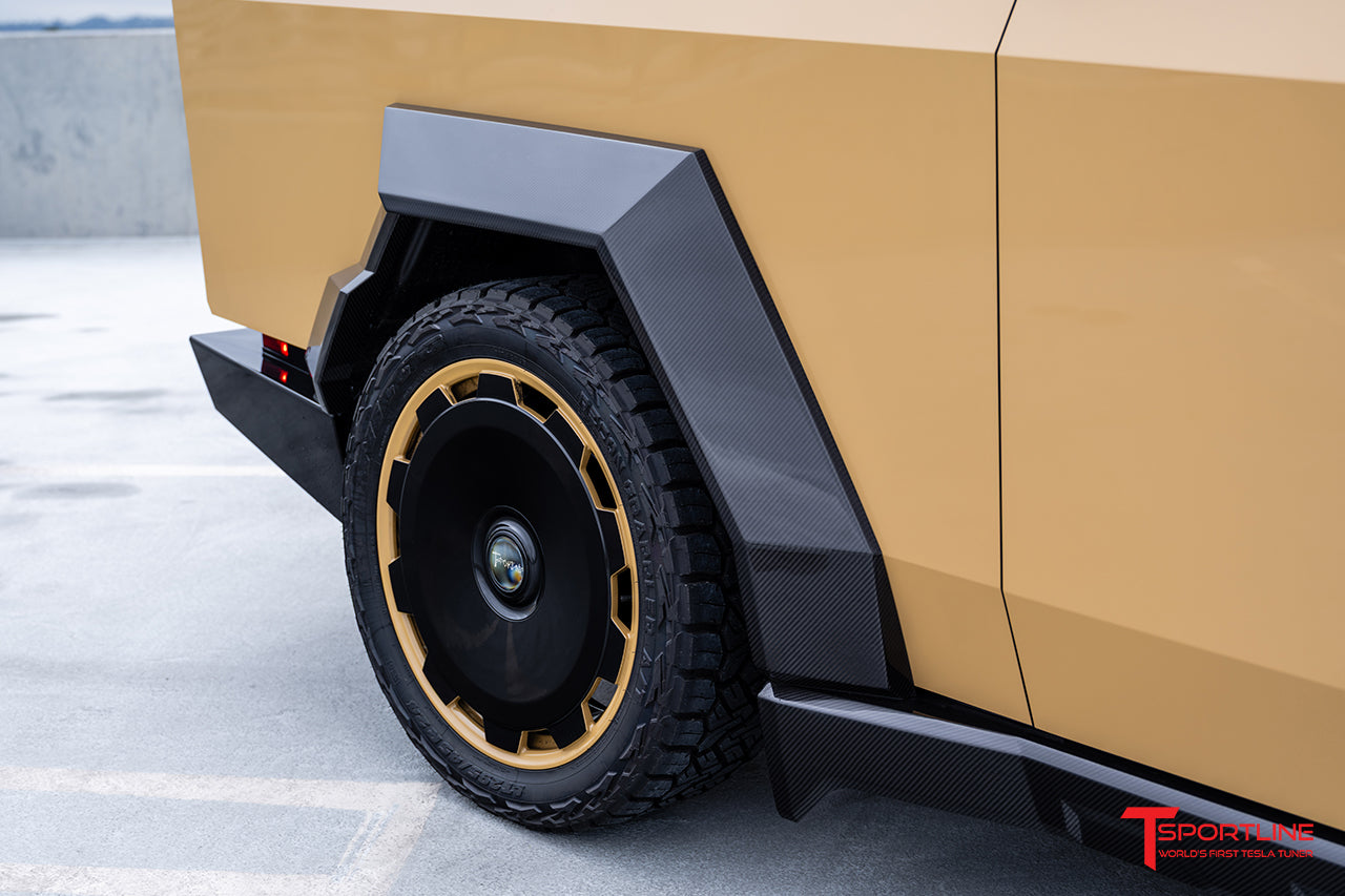 Tesla Cybertruck Carbon Fiber Wide Body Package