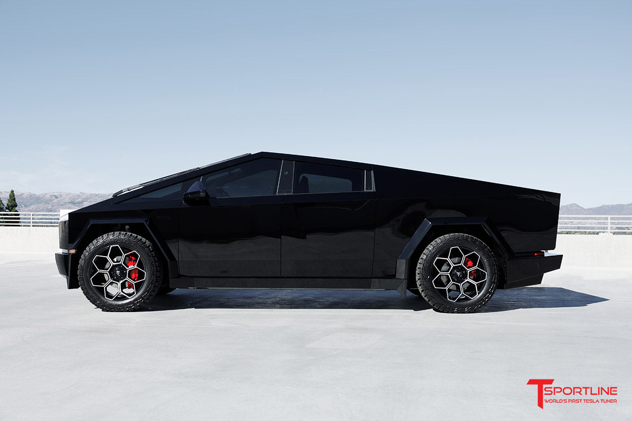 CT7 22" Tesla Cybertruck Fully Forged Lightweight Tesla Wheel (Set of 4)