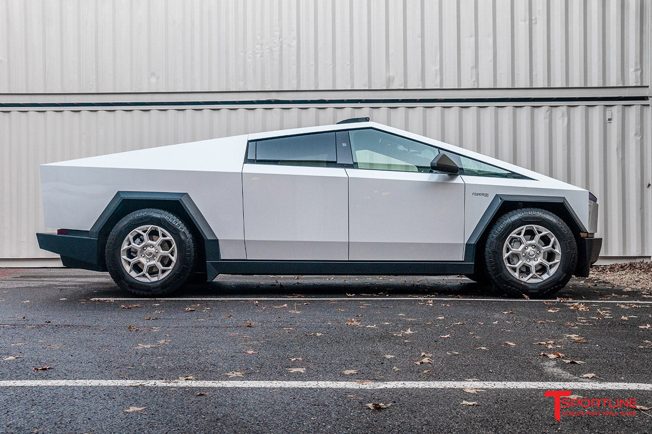 Tesla Cybertruck CT7 20" Fully Forged Lightweight Tesla Wheel and Tire Package (Set of 4) Open Box Special!