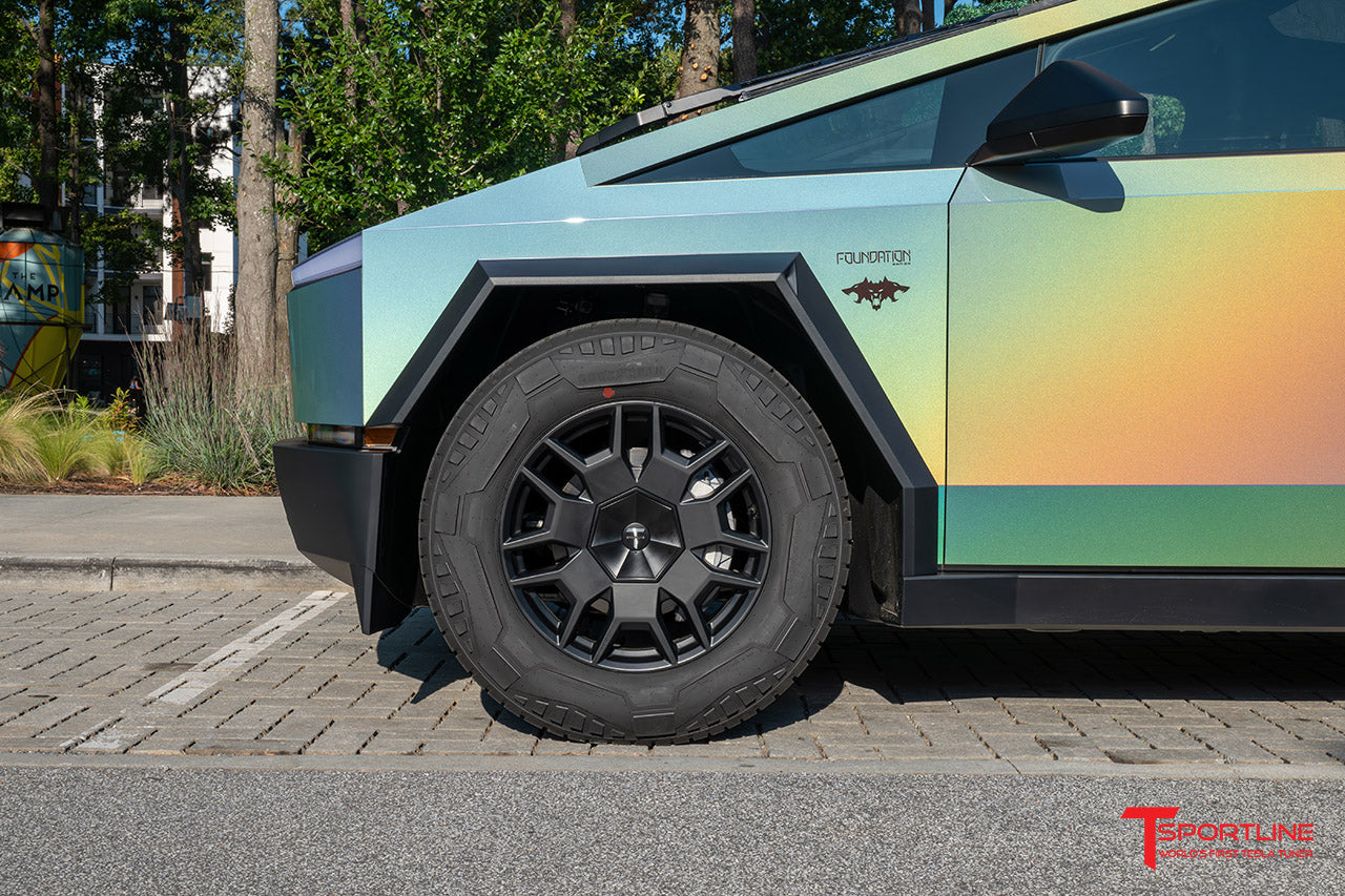 Tesla Cybertruck Center Hub Cover Set for OEM Factory Cyber & Core Wheels